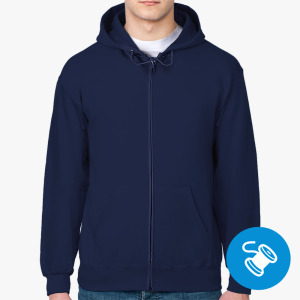 Толстовка на молнии (вышивка)