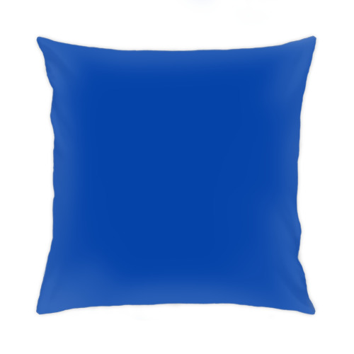 Подушка с принтом Гжельская идиллия