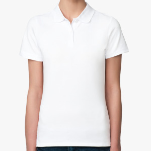 Женская рубашка поло (печать)