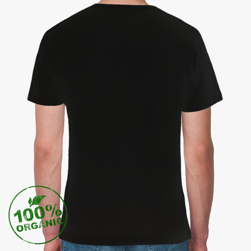 Футболка из органик-хлопка с принтом Безысходность