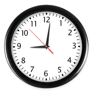 Настенные часы (с цифрами)