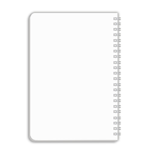 Тетрадь с принтом Скелет