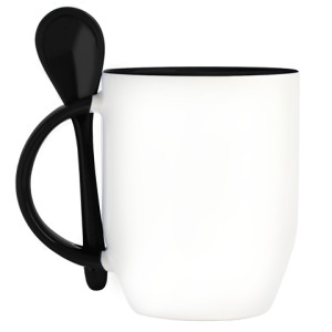 Кружка с ложкой