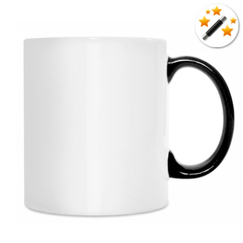 Кружка-хамелеон с принтом счастье в каждой минуте