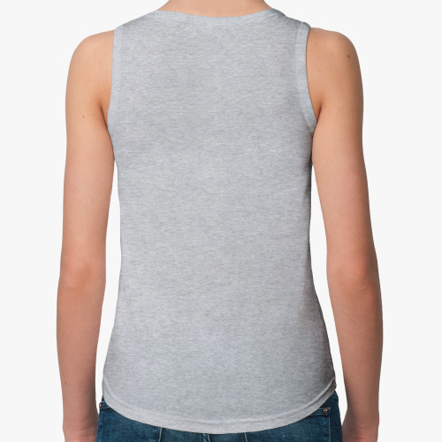 Женская майка с принтом Мухомор