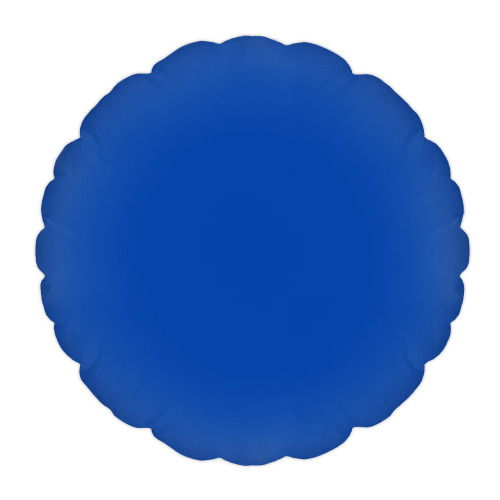 Подушка с принтом  Домик в зимнем лесу