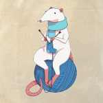 Белая крыска