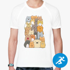 Мужская спортивная футболка