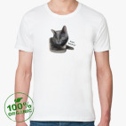 Мужская футболка органик