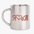 Кружка металлическая