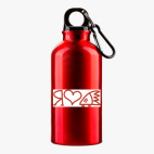 Металлическая бутылка 400 мл UV-DTF