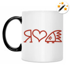 Кружка-хамелеон