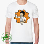 Мужская футболка органик