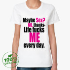 Женская футболка органик