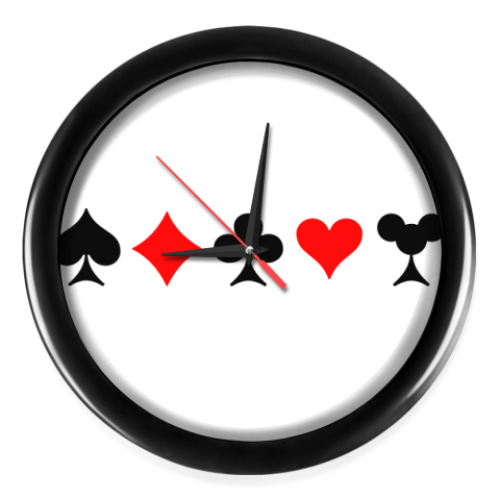 Настенные часы с принтом Будь готов! Всегда!