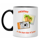 Кружка двухцветная