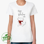 Женская футболка органик