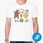 Мужская спортивная футболка