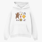 Толстовка худи оверсайз