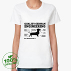 Женская футболка органик