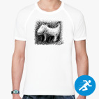 Мужская спортивная футболка