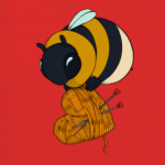 Шмель с мотком