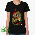 Женская футболка органик