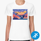 Женская спортивная футболка