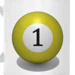 'Бильярдный шар 1'