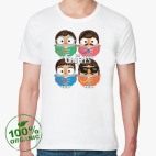 Мужская футболка органик