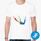 Мужская спортивная футболка