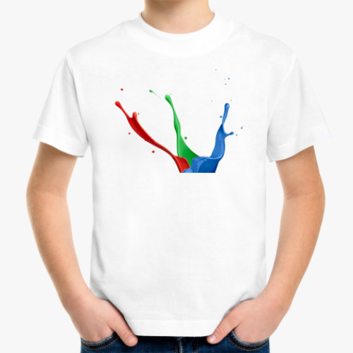 Детская футболка с принтом ArtiShock Color