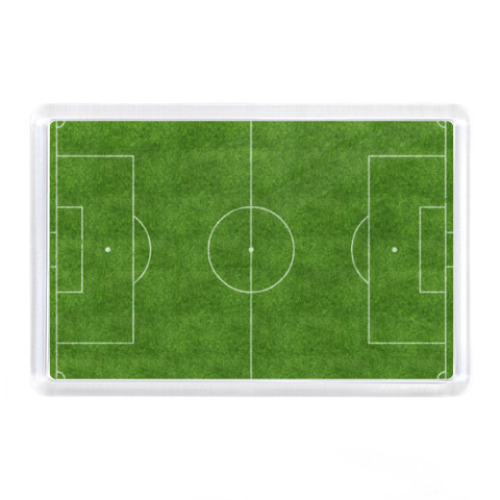 Магнит с принтом Футбольное Поле