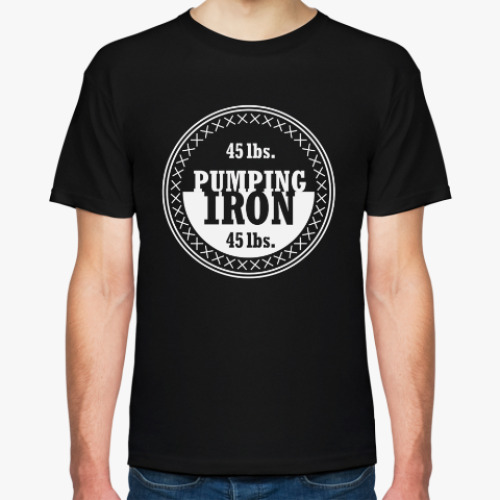 Футболка с принтом Pumping Iron