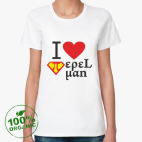 Женская футболка органик