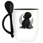 Кружка с ложкой