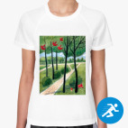 Женская спортивная футболка