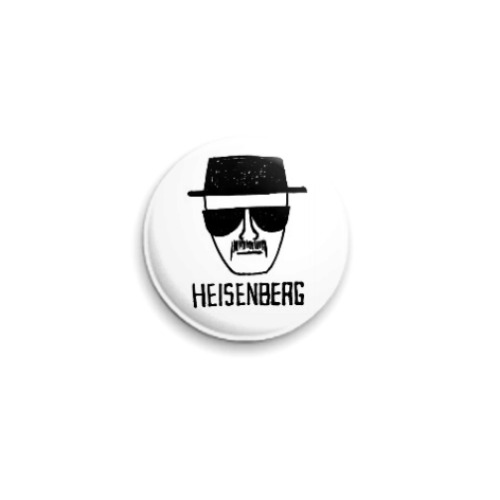 Значок 25мм с принтом Heisenberg