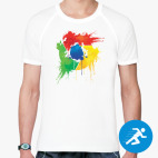 Мужская спортивная футболка