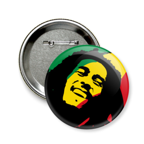 Значок 58мм с принтом Bob