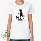 Женская футболка органик