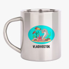 Кружка металлическая