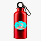 Металлическая бутылка 400 мл UV-DTF