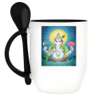 Кружка с ложкой