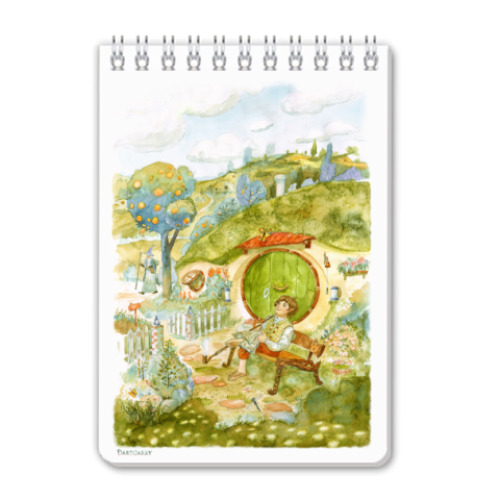 Блокнот с принтом The Hobbit