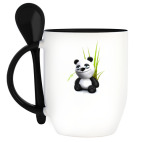 Кружка с ложкой