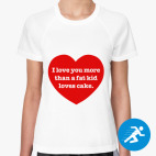 Женская спортивная футболка