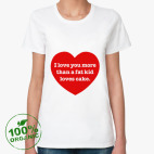 Женская футболка органик