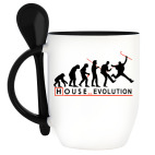 Кружка с ложкой