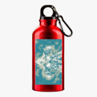 Металлическая бутылка 400 мл UV-DTF